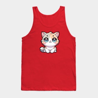 Cute cat Tank Top